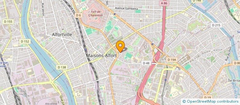 localisation de l'entreprise EDEN E LIQUIDE  MAISONS-ALFORT