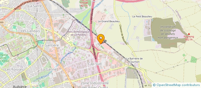 localisation de l'entreprise EDEN ECO  CLERMONT-FERRAND