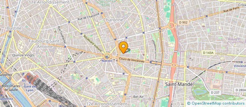 localisation de l'entreprise EDEN EXOTIQUE  PARIS