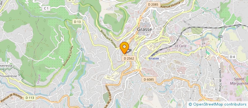 localisation de l'entreprise EDEN EXTERIEUR  GRASSE