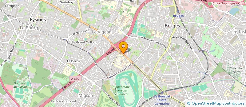 localisation de l'entreprise EDEN FLEET  BRUGES