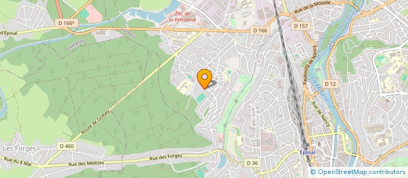 localisation de l'entreprise EDEN GARDEN  GOLBEY