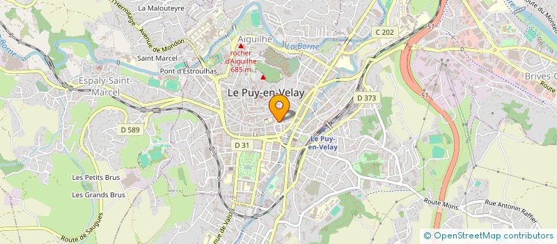 localisation de l'entreprise EDEN GROUP  LE PUY-EN-VELAY