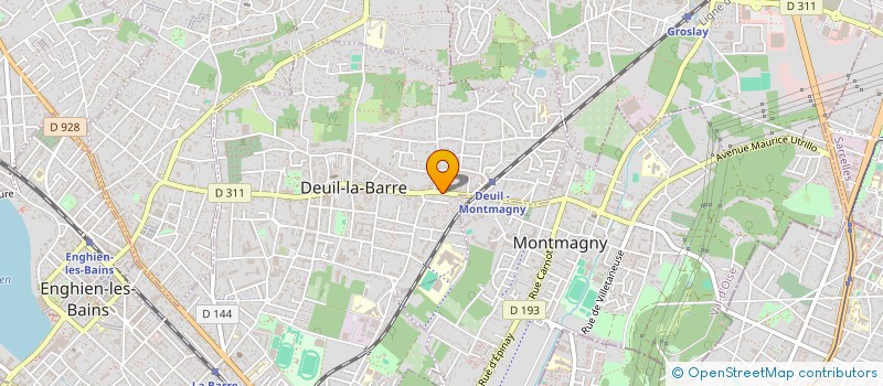 localisation de l'entreprise EDEN HOLDING  DOMONT