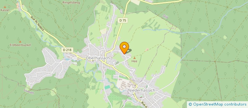 localisation de l'entreprise EDEN HOME  OBERHASLACH