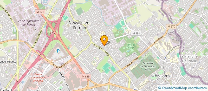localisation de l'entreprise EDEN HOME à NEUVILLE-EN-FERRAIN