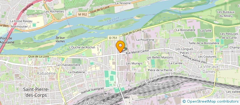 localisation de l'entreprise EDEN IMMO  SAINT-PIERRE-DES-CORPS