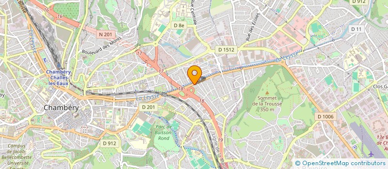 localisation de l'entreprise EDEN IMMO  BARBERAZ