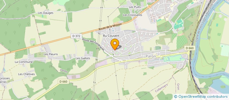 localisation de l'entreprise EDEN IMMOBILIER à SENS