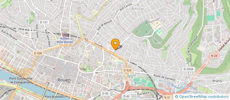 localisation de l'entreprise EDEN IMMOBILIER  ROUEN