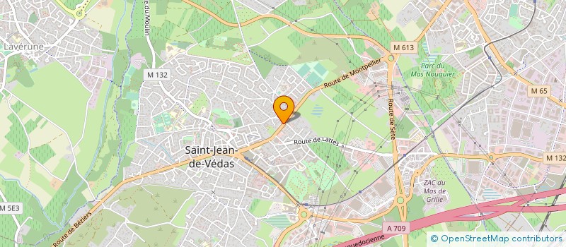 localisation de l'entreprise EDEN INVESTISSEMENTS à SAINT-JEAN-DE-VEDAS