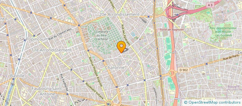 localisation de l'entreprise EDEN LITERIE  PARIS