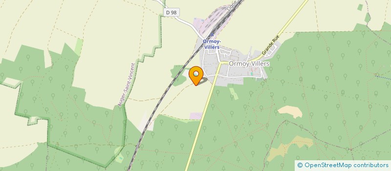 localisation de l'entreprise EDEN LOCATION  ORMOY-VILLERS