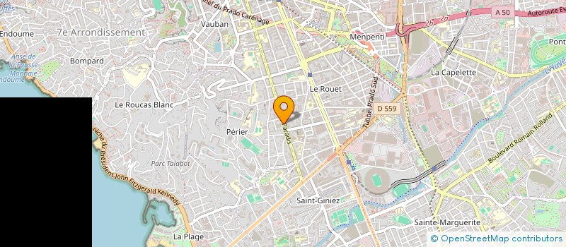 localisation de l'entreprise EDEN LOOK à MARSEILLE