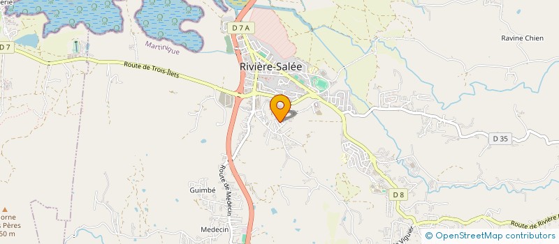 localisation de l'entreprise EDEN MULTISERVICES  RIVIERE SALEE