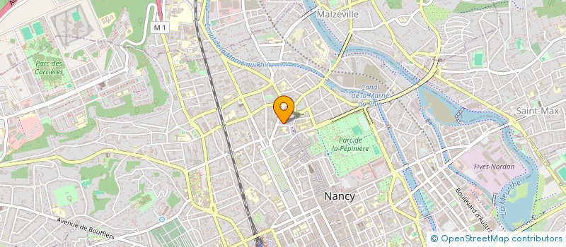 localisation de l'entreprise EDEN OCRE  NANCY