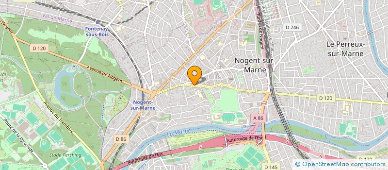 localisation de l'entreprise EDEN PACIFIQUE à NOGENT-SUR-MARNE