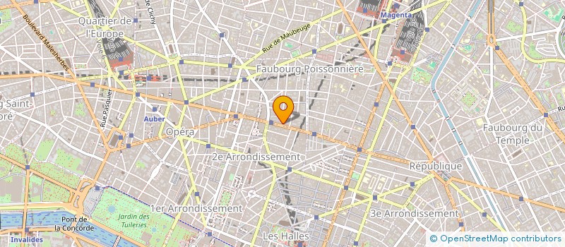 localisation de l'entreprise EDEN PLUS à PARIS