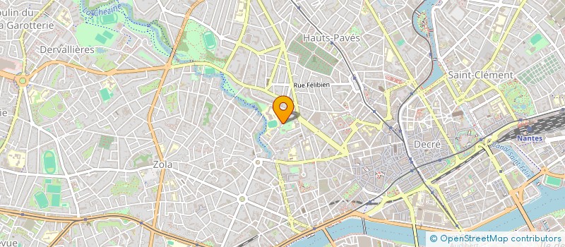 localisation de l'entreprise EDEN PRO IMMO à NANTES