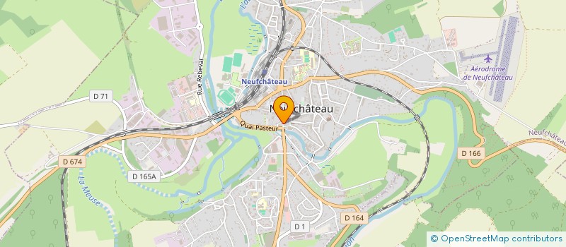 localisation de l'entreprise EDEN-RIALTO  NEUFCHATEAU