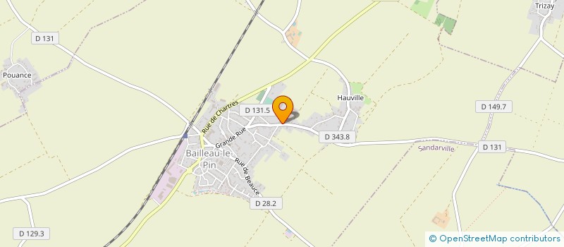 localisation de l'entreprise EDEN ROAD SHOW à BAILLEAU-LE-PIN