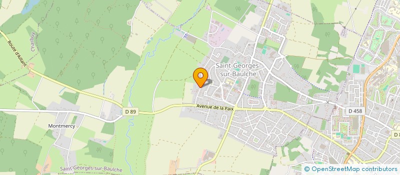 localisation de l'entreprise EDEN ROC  SAINT-GEORGES-SUR-BAULCHE