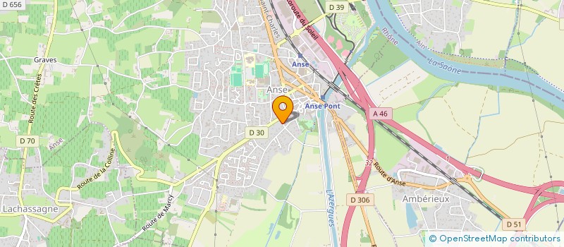 localisation de l'entreprise EDEN'S GARDEN  ANSE