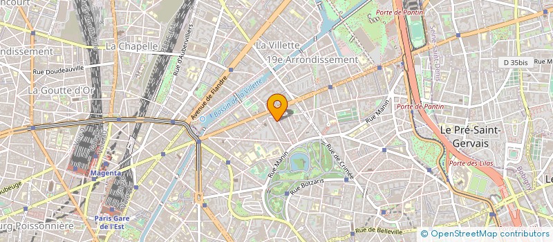 localisation de l'entreprise EDEN'SAND  PARIS