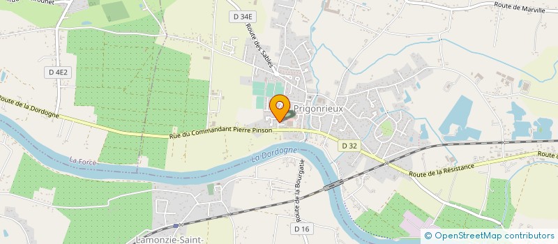 localisation de l'entreprise EDEN & SENS  GINESTET