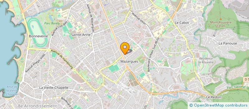 localisation de l'entreprise EDEN SERVICE à MARSEILLE