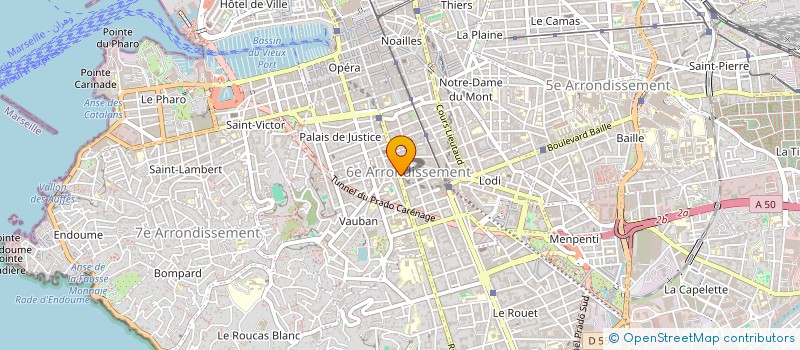 localisation de l'entreprise EDEN SERVICE à MARSEILLE
