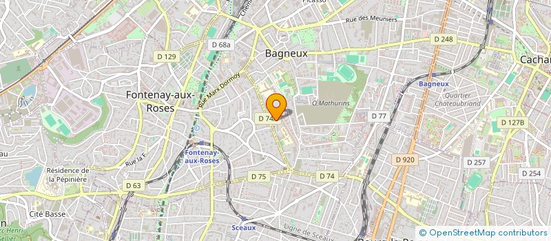 localisation de l'entreprise EDEN SERVICES PLUS à BAGNEUX