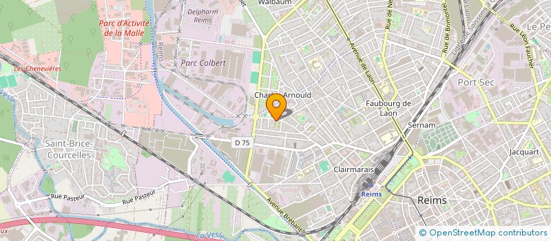 localisation de l'entreprise EDEN STRUCTURE  REIMS