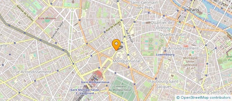localisation de l'entreprise EDEN SWEET à PARIS