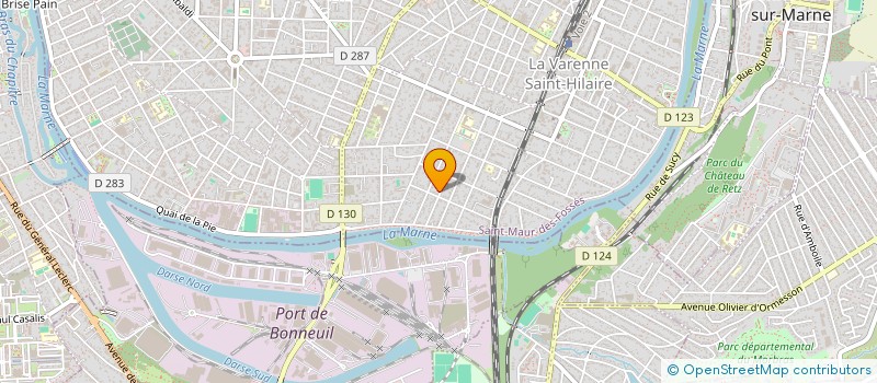 localisation de l'entreprise EDEN TAXIS  ORMESSON-SUR-MARNE