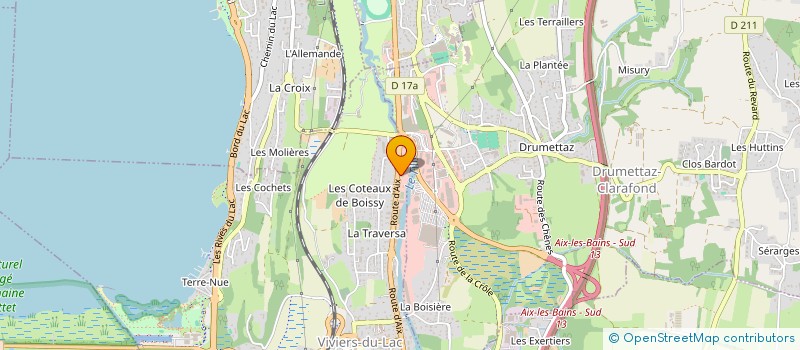 localisation de l'entreprise EDEN TIME  BARBERAZ