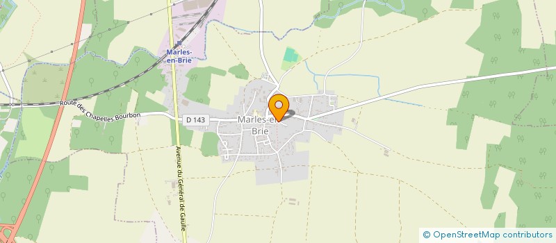 localisation de l'entreprise EDEN TRANSPORT  MARLES-EN-BRIE