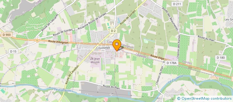 localisation de l'entreprise EDEN TROC  OPPEDE