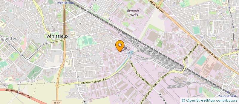 localisation de l'entreprise EDEN VALLEY  VENISSIEUX