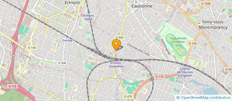 localisation de l'entreprise EDEN VITAL GROUP  EAUBONNE