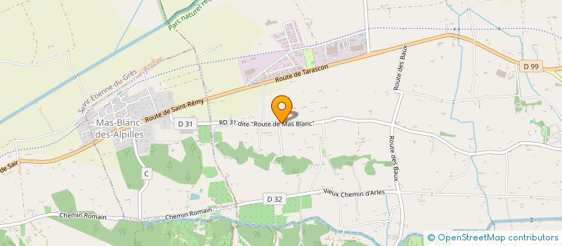 localisation de l'entreprise EDEN VTC ALPILLES  SAINT-REMY-DE-PROVENCE