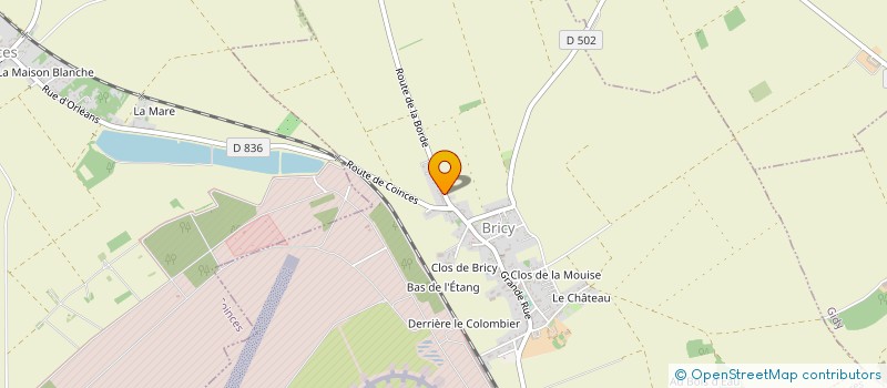 localisation de l'entreprise EDENA, LUTTE CONTRE L'ENDOMETRIOSE à BRICY