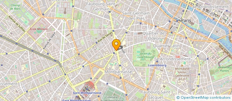 localisation de l'entreprise EDENA SAS à PARIS