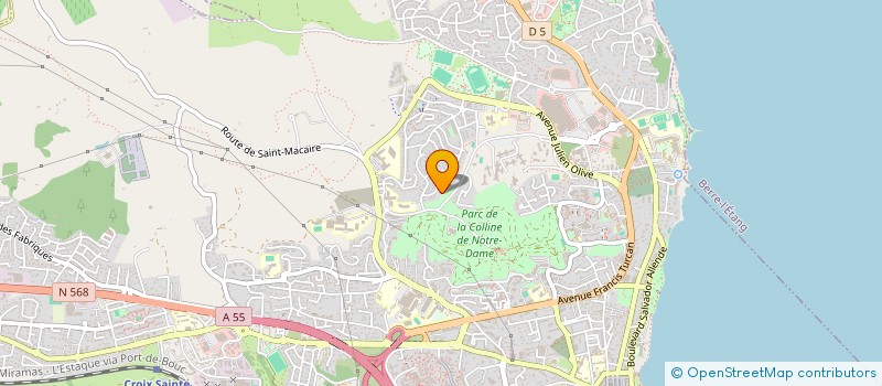 localisation de l'entreprise EDENBAT  MARTIGUES