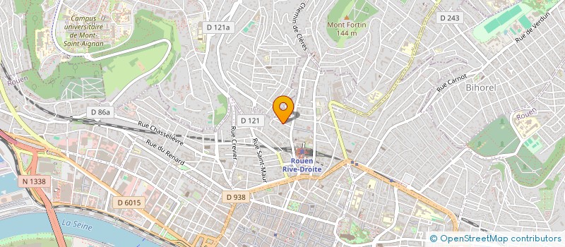 localisation de l'entreprise EDENBRIDGE  ROUEN