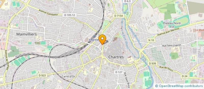 localisation de l'entreprise EDENE à CHARTRES