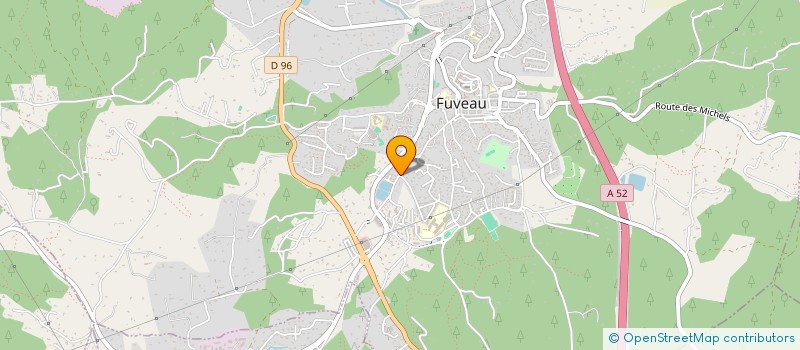 localisation de l'entreprise EDENERGY à FUVEAU