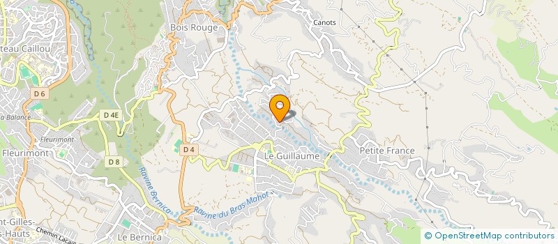 localisation de l'entreprise EDENEVE à SAINT-PAUL