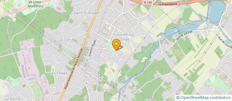 localisation de l'entreprise EDENFLY SAS  RIS-ORANGIS