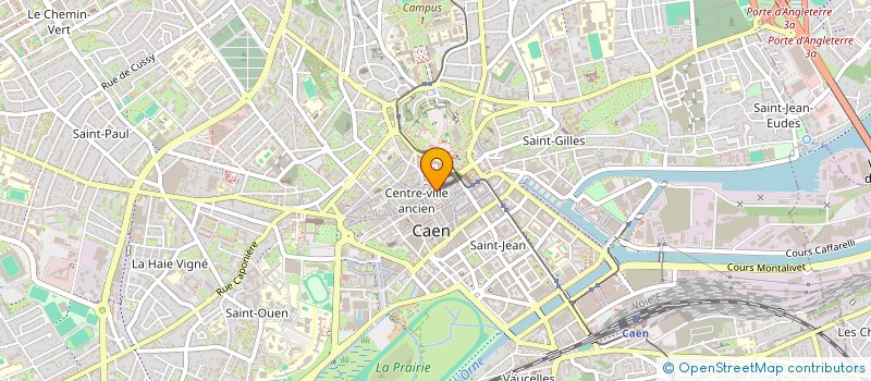 localisation de l'entreprise EDENGAL à CAEN